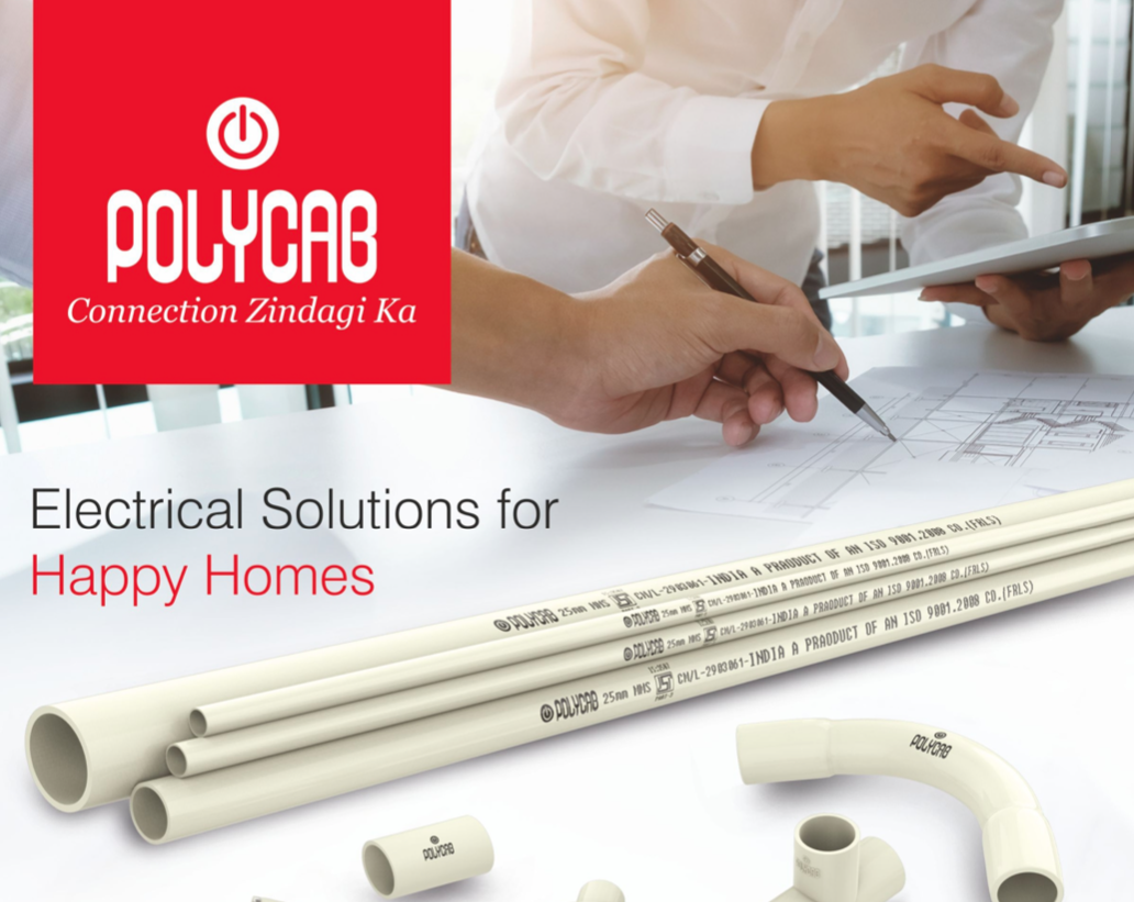 Polycab 25mm MMS Round UPVC Conduit Pipe 44 OFF polycab-25mm-mms-round-upvc-conduit-pipe-44-off