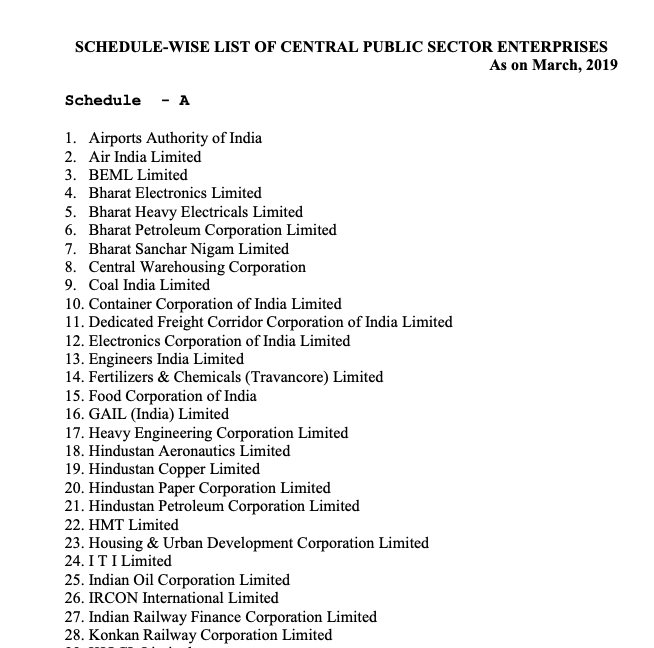 List Of Government Companies In India Pdf