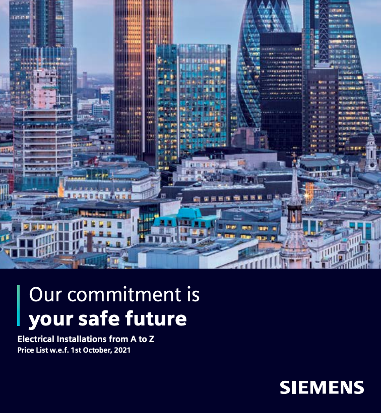 Siemens ESP Price List